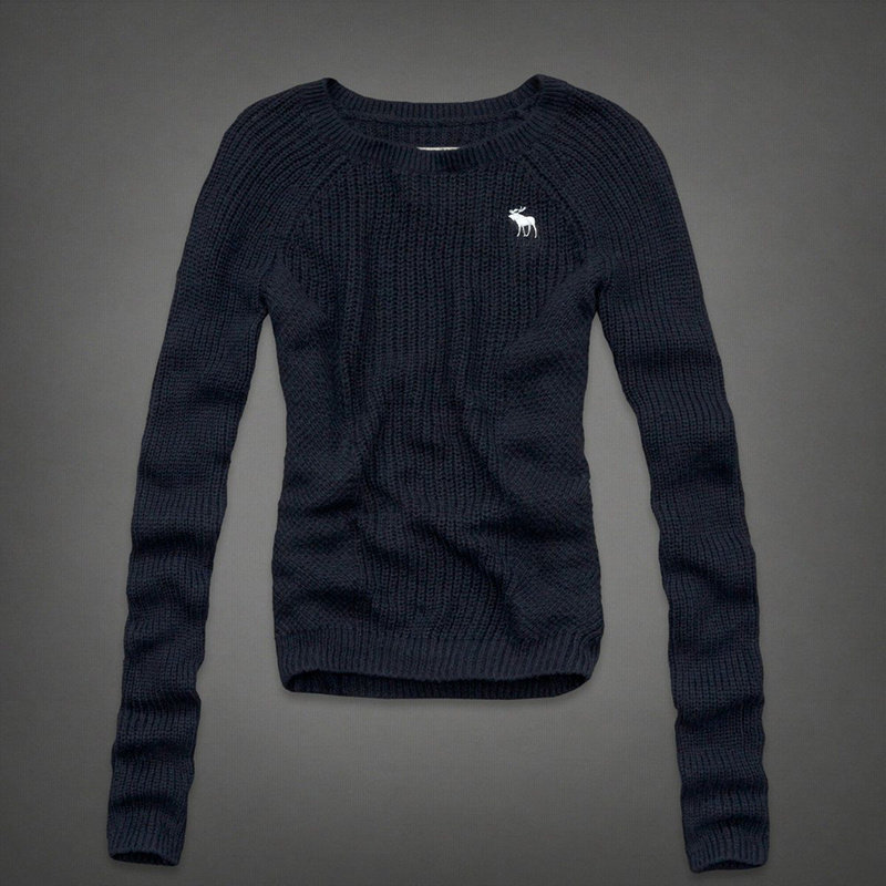 Abercrombie Fitch Mujeres De Cuello Redondo Jersey AF8302